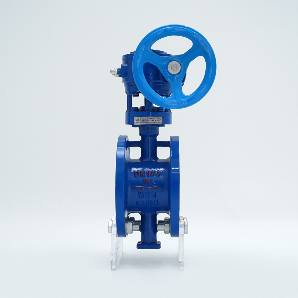 Valvola a farfalla flangiata in acciaio fuso D343H-16C