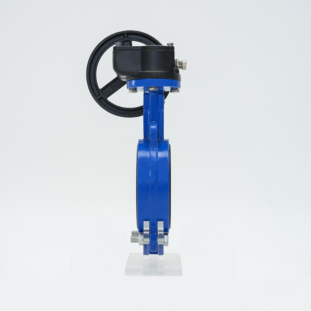 Valvola a farfalla wafer a turbina D371X-16Q Valvola a farfalla wafer a turbina D371X-16Q