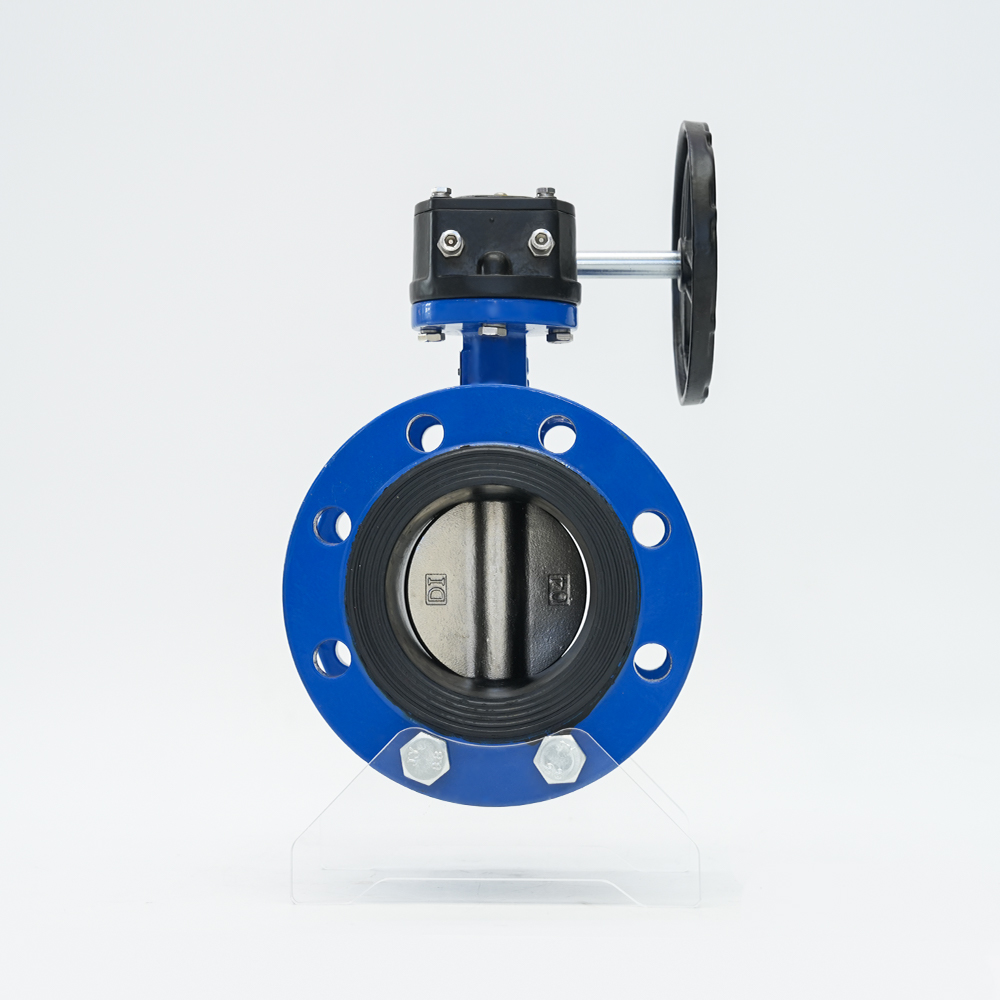 Valvola a farfalla con flangia a turbina D341X-16Q Valvola a farfalla con flangia a turbina D341X-16Q