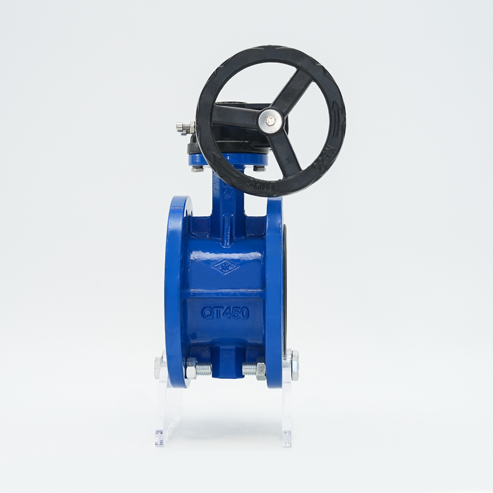 Valvola a farfalla con flangia a turbina D341X-16Q