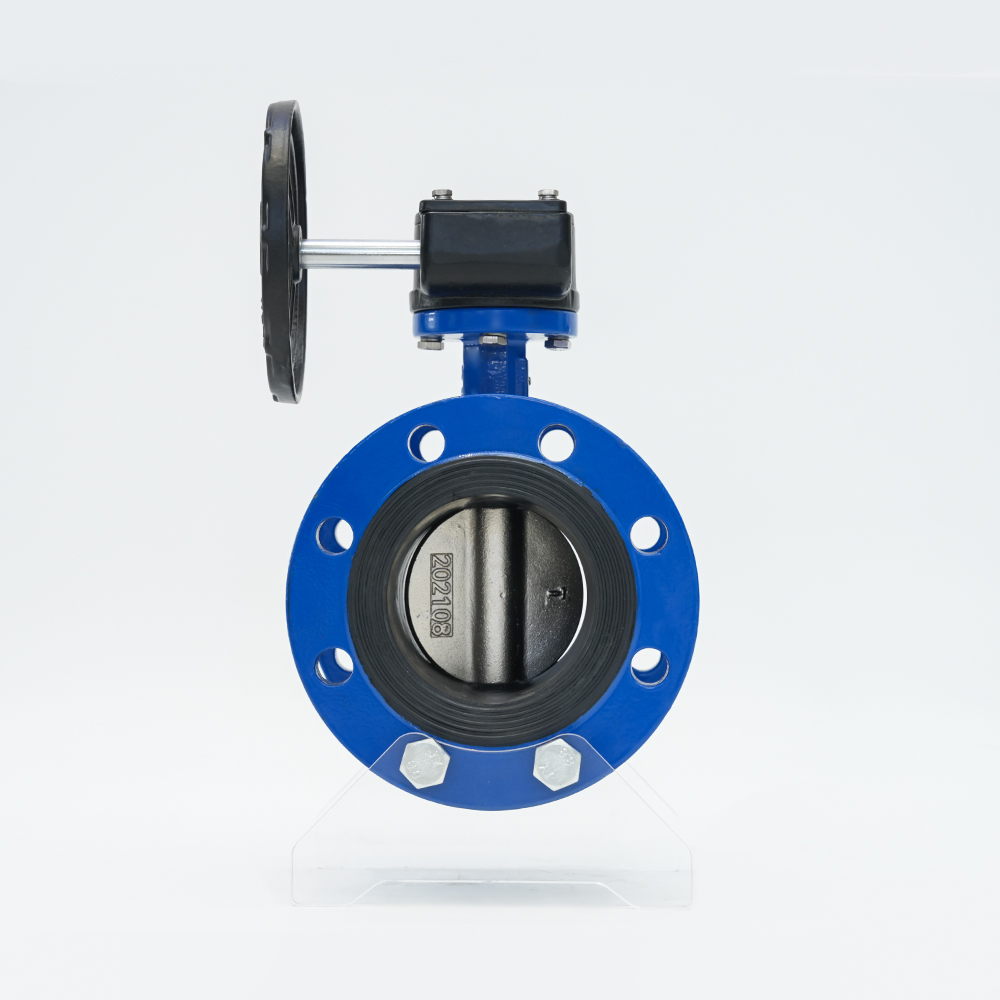 Valvola a farfalla con flangia a turbina D341X-16Q Valvola a farfalla con flangia a turbina D341X-16Q